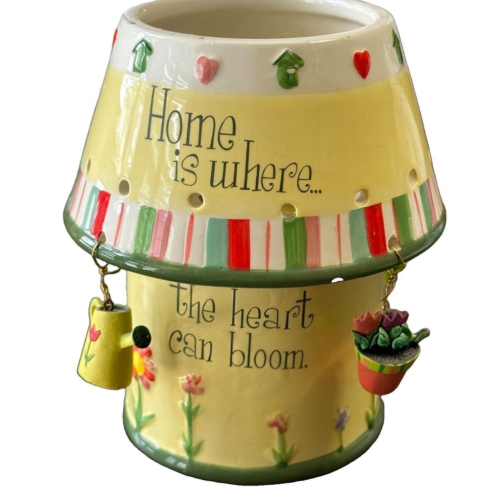 Yankee Candle Home Is Where The Heart Can Bloom Tealight Holder Garden Spring